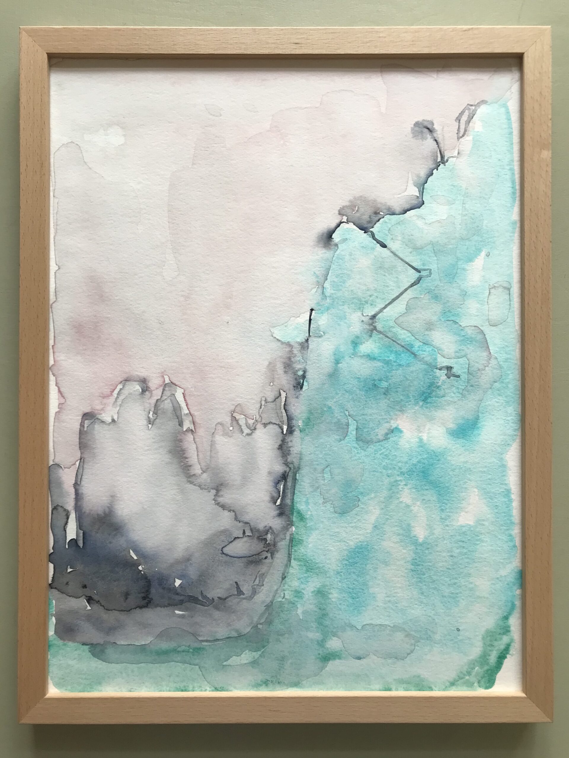 Landschaftsaquarelle