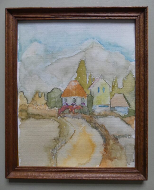 Landschaft mit Turm 2