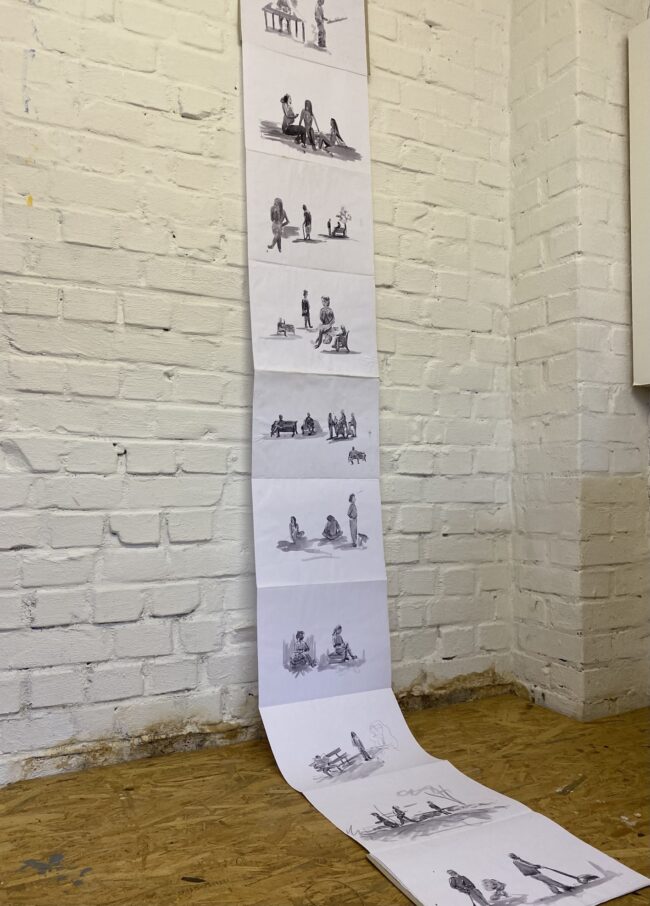 Figurative 17 Skizzen.